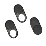 Webcam privacy cover - Selvklæbende, Sort (3 stk.)