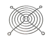 Gitter til blæser - 92x92mm, Krom