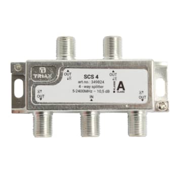 Antenne 4-fordeler, SCS 4, 8,2/12,7dB, 5-2400 MHz