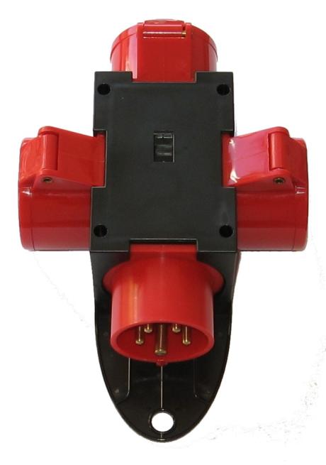 Forgrener CEE 16A 400V