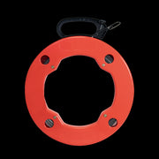 Kabel trækfjeder/søgefjeder - Stål, 30m (rød rulle)