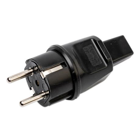 Gummistikprop f/fladkabel 250V 10/16A