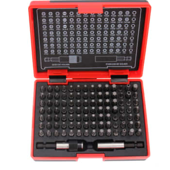 BITSSÆT MED 100 DELE T-B100