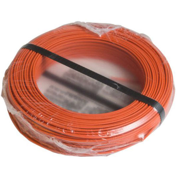Inst. ledning PVL blyfri 1x1,5mm orange - 100 m.