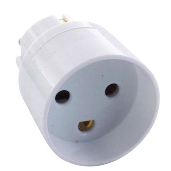 Stikprop adapter, Schuko til DK