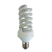 LED B5 Spiral pære - 18W E27 3000K, erstatter 118W, 230V input, 1850lm, RA80, 3 års producentgaranti.
