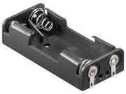Batteriholder til 2xAAA bat. (m. loddeflige)