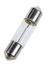 Pinollampe - 12V / 100mA / 1,2W S6 sokkel (Ø6 x 28mm)