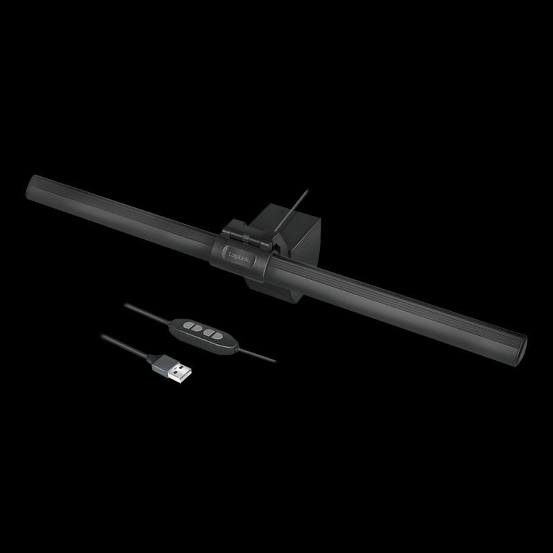 Clip-on LED skærmlampe - 3 farvetemperaturer, 120°, USB