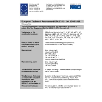 Vinkelbeslag V2, 90 x 90 x 65 x 2,0 mm, A2