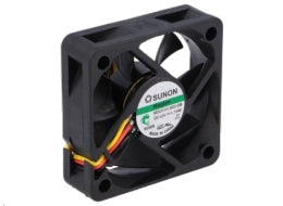 DC blæser - 50x50x15mm, 12Vdc 1,32W Vapo, 3 ledn.