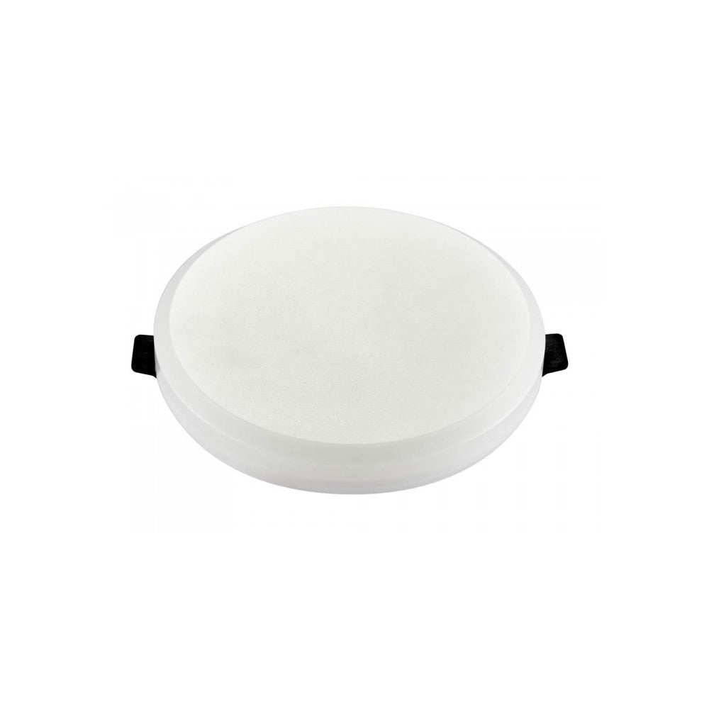 V-Tac 8W LED indbygningspanel med Samsung LED chip - Ø7 cm hul, Ø9,3 cm mål, 230V, 800lm, RA80