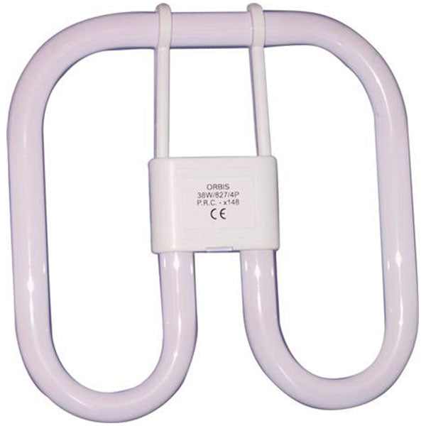 Kompaktrør 55W 827/2700K GR10 biax 2D 4pin