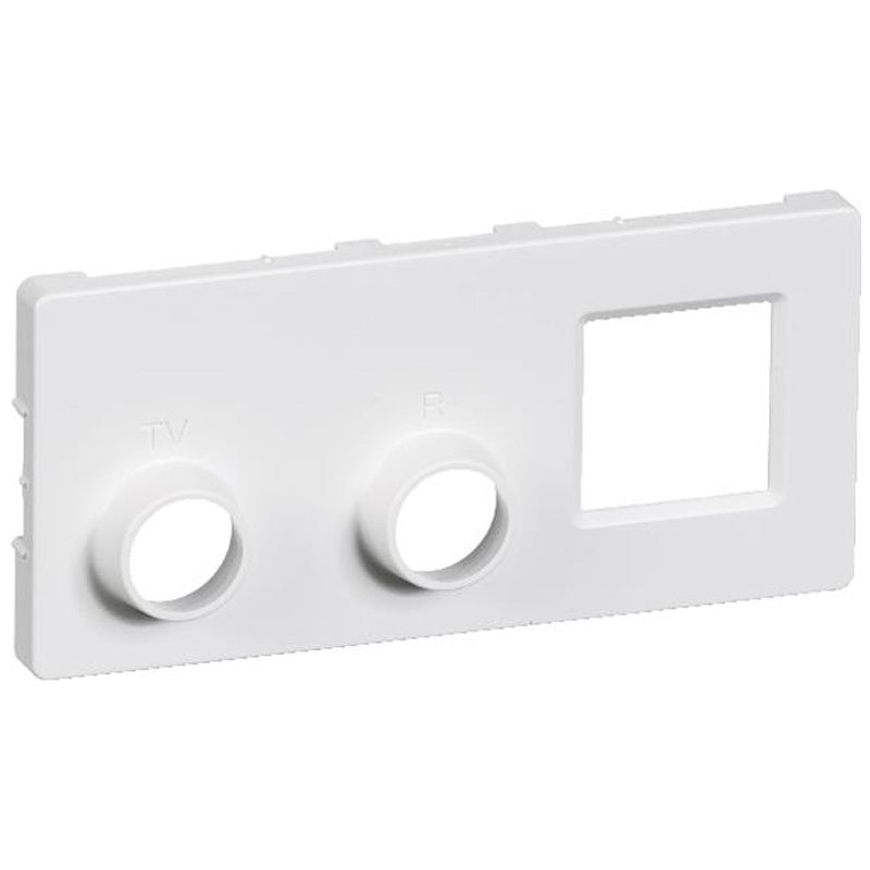 Reservedel afdækning for TV.R RJ45 hvid