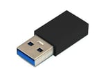 USB-A 3.0 til USB-C Adapter sort