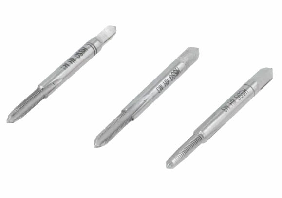 HSS gevindskære snittap-sæt - M3, 11mm dyb (3 dele)