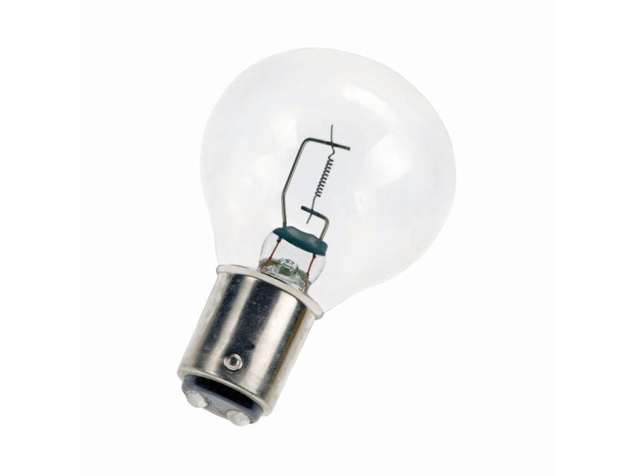 Dværglampe - 24V / 48W Globe, Ba15d sokkel (Ø38x56mm)