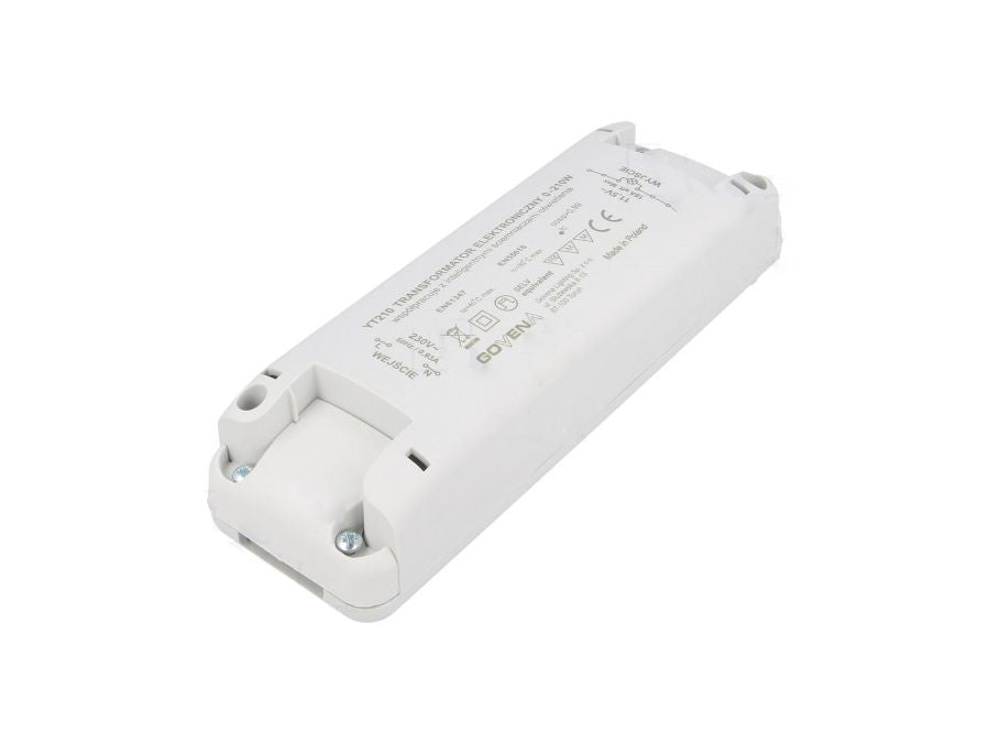 Halogen/LED transformator - 12Vac 0-210W/100W Dæmpbar