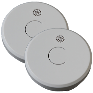 LIFE Røgalarm 9V “VALUE LINK “- trådløs sammenkobling (2-pack)