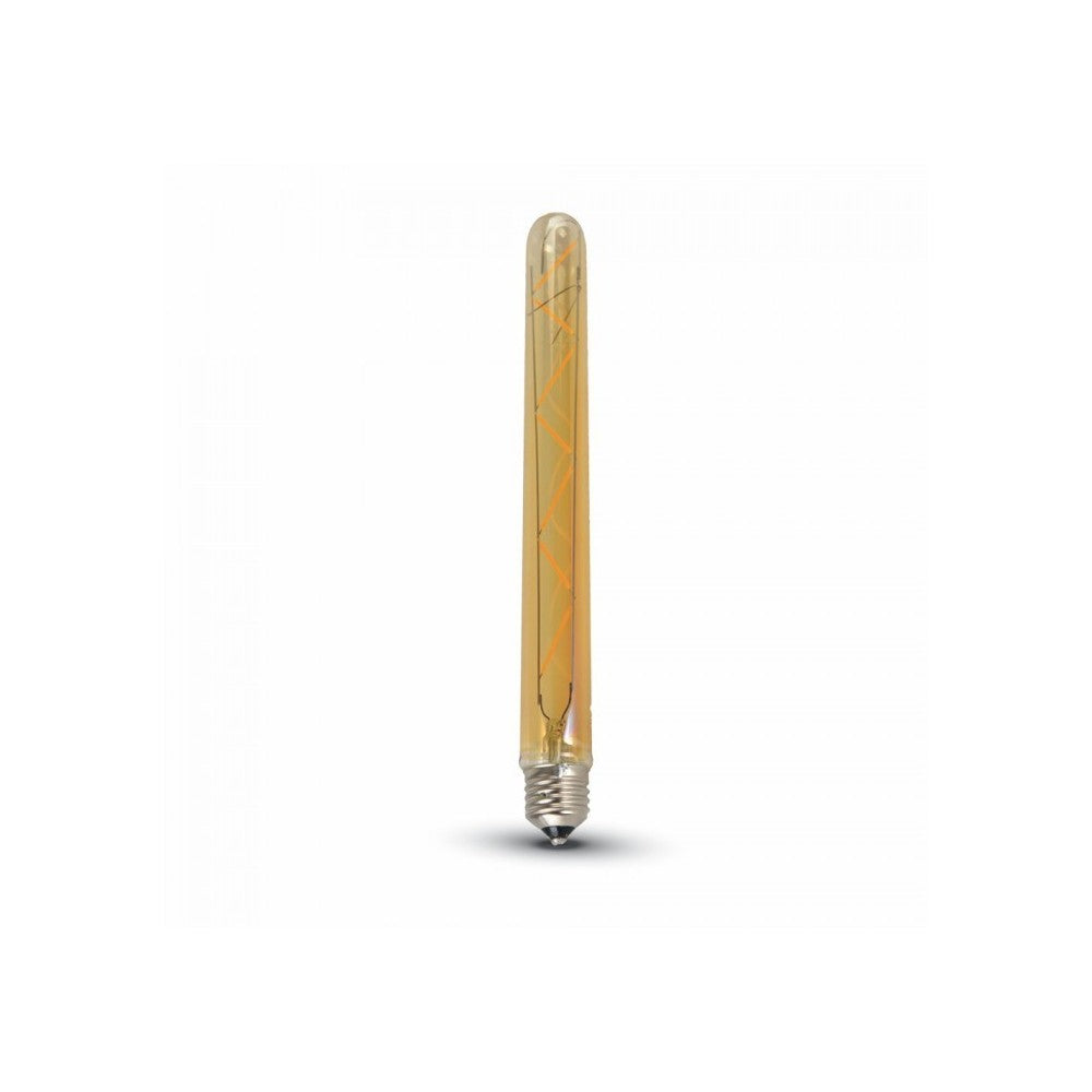 V-Tac 7W LED pære - Kultråd, T30, ekstra varm hvid, 2200K, E27 (Erstatter 60W, 230V, 700lm, RA80)