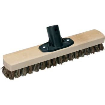 Vikan gulvskrubbe, stiv, træ, 305 mm