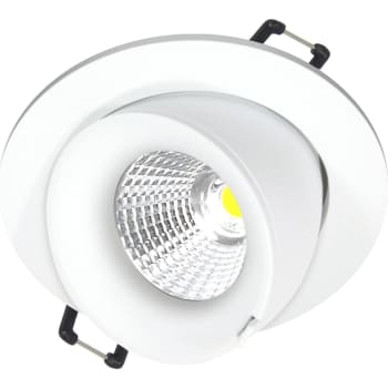 Velia Large Tilt LED Downlight DTW 1800K-3000K mat hvid rund