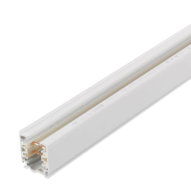 Global 3F Skinne XTS4400-3 hvid - 4 meter