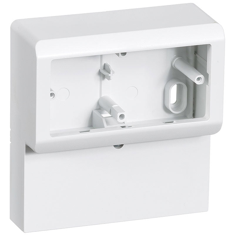 OPUS 66 panelunderlag for FUGA 2 modul antenne/dataudtag, hvid