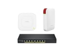 Zyxel WiFi 6 Håndværker Kit til bilen:  Router Switch & AP