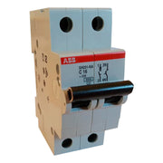 ABB Automatsikring 1P+N 16A C 6kA 2M