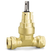 AVK 32 mm servisventil med skruvkoppling, mässing, PN16