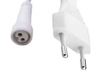 150 cm kabel til almindelig stikkontakt - Passer til LEDlife Pro-Grow 2.0, IP65
