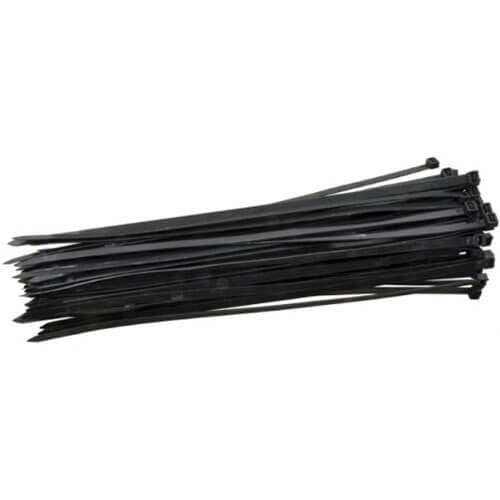 Strips / Kabelbinder 4,8x160mm. sort - 100 stk.