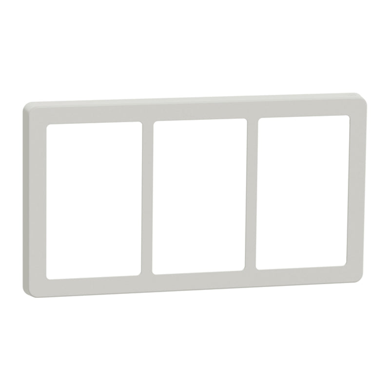 LK Fuga ramme BASE 63 3x1½m - lysegrå