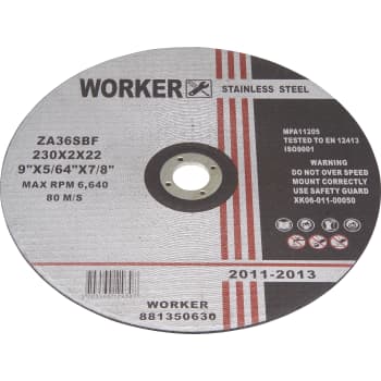 WORKER skæreskive Inox, 2,0 x 230 mm
