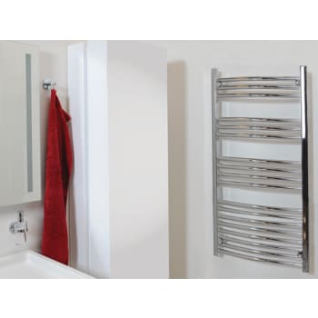 Athena plan håndklædetørrer 800 x 500 mm krom