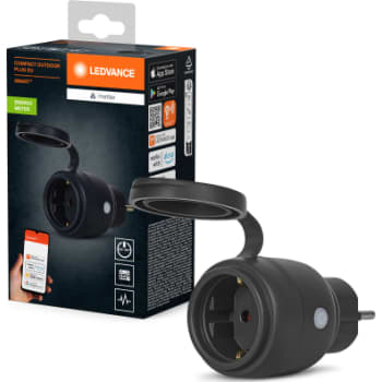 Ledvance Smart+ Matter Outdoor Plug 16A energimåler WiFi, IP44