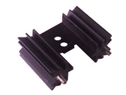 Køleplade - TO220 m. printben 10°C/W (25x35x12,5mm)