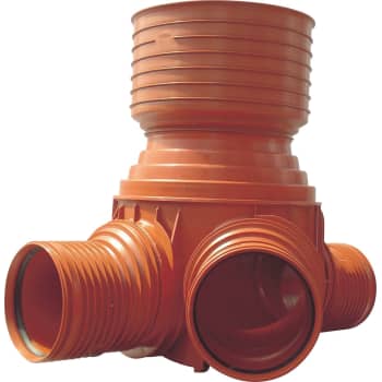 Uponor 160 x 425 mm TP3-brønd, glat, venstre tilløb