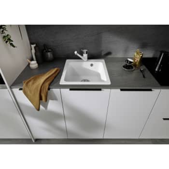 BLANCO NAYA 45 UX køkkenvask 46,5 x 51 cm Silgranit® hvid