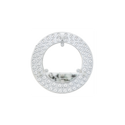 24W LED indsats med linser, flicker free - Ø21,5 cm, CCT 5i1, erstat G24, cirkelrør og kompaktrør - 2600lm, RA86, 230V entrébelysning