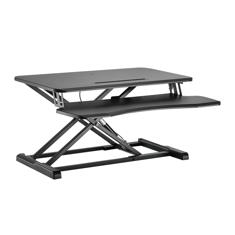 Mekanisk Hæve-sænkestand til PC - Til skærm og tastatur
