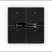 O-LED Touch Panel - Sort glas
