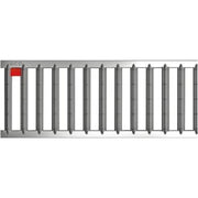 ACO SELF/HEXALINE 1000 mm galvaniseret spalterist, 1,5 t