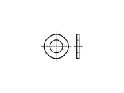 Spændeskive - Stål, M9, Ø13,9mm (25 stk.)