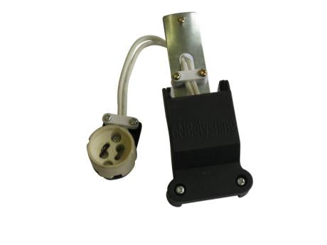 Fatning til GU10 m/ledning Kl.II  IP20