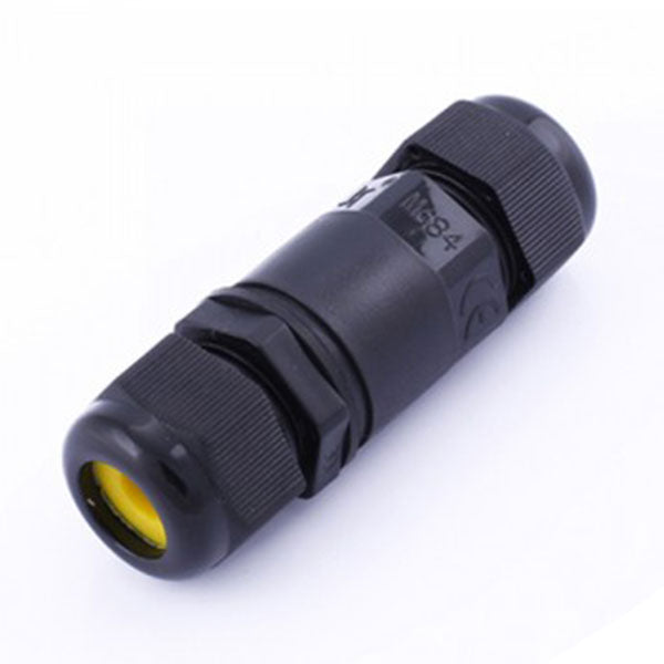 Vandtæt kabelsamler IP68 - sort