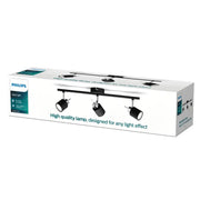 Meranti bar/tube black 3x35W 230V