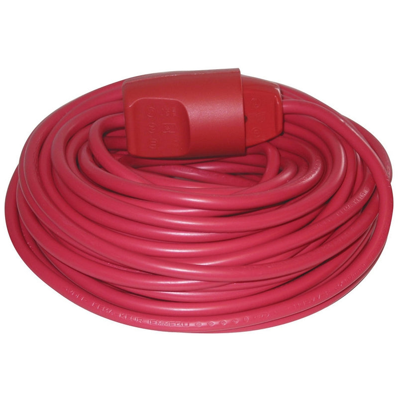 Hobbykabelsæt u/jord 20m rød
