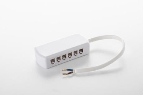 6-vejs fordeler f/mini AMP stik for DIOSPOT